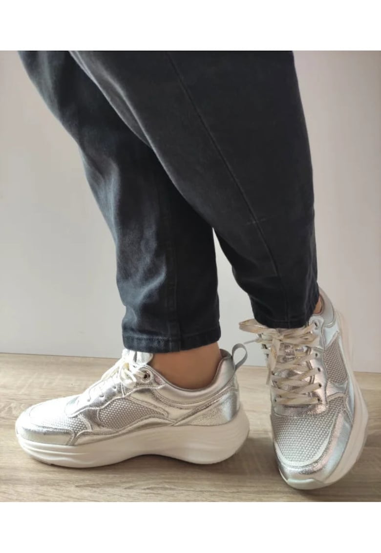 Pantofi Casual Dama  Wsc250532-11 Argintii - Argintiu - Argintiu