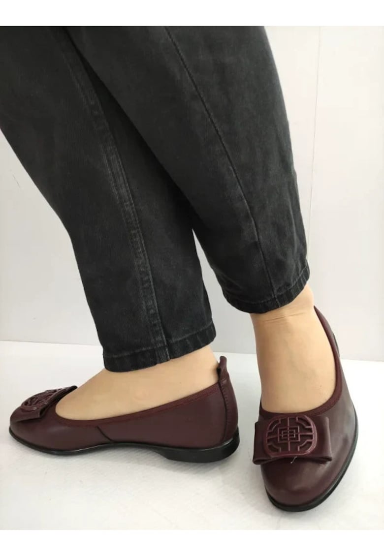 Pantofi Casual Dama  40001B 23-N Bordo - Bordo - Visiniu