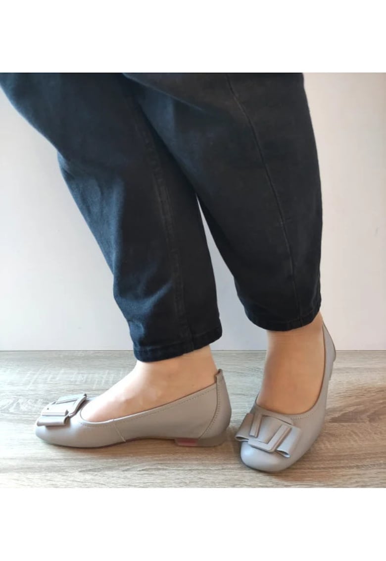 Pantofi Casual Dama  460014C 14-N Gri - Gri - Gri