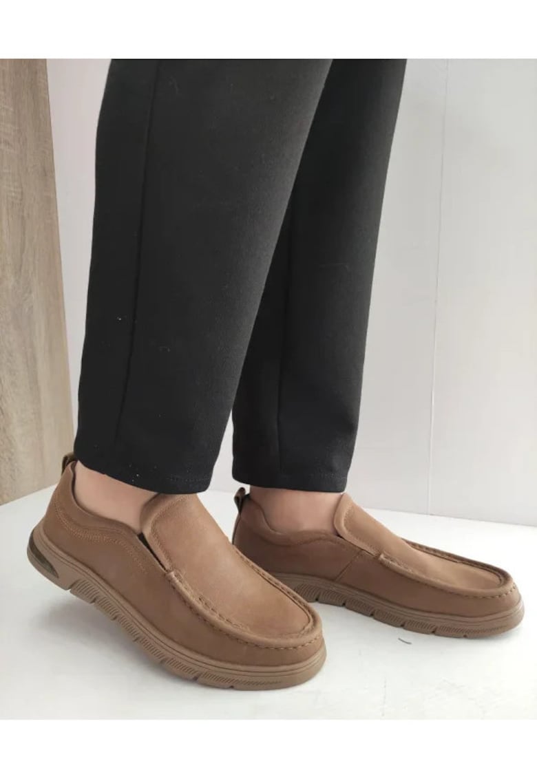 Pantofi Casual Barbati  J12 Khaki - Bej - - Bej