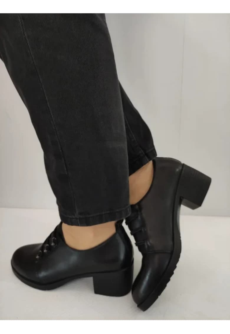 Pantofi Casual Dama  60021A 01-N Negri - Negru - Negru