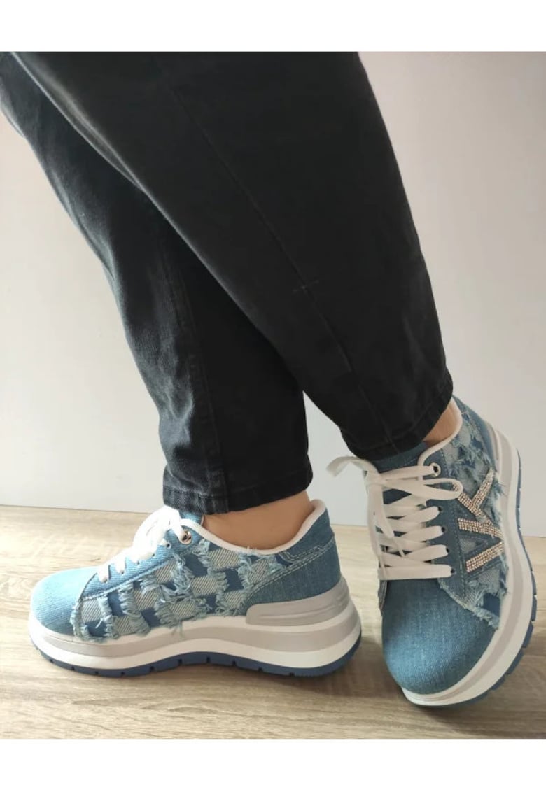 Pantofi Casual Dama  Wsc250517-21 Jeans - Albastru - Albastru