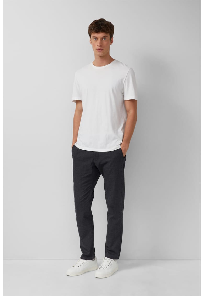 Pantaloni chino Phoenix - Gri inchis melange