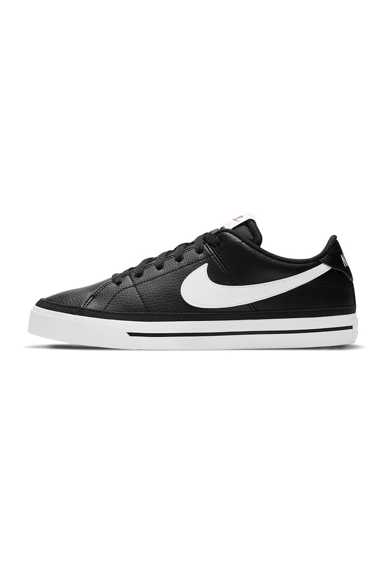 Pantofi sport low-top din piele Court Legacy - Negru/Alb - Alb/Negru