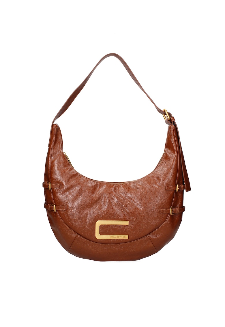 Geanta de piele ecologica Linnea - Caramel
