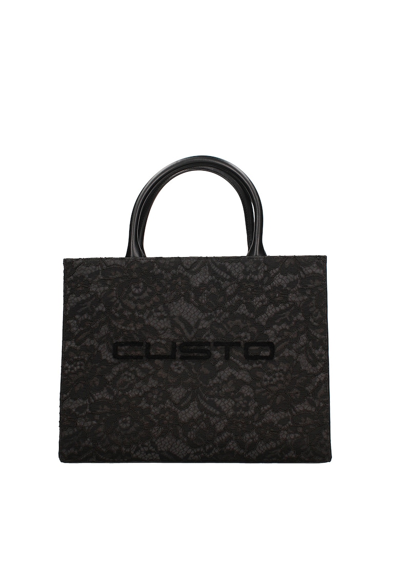 Geanta tote cu logo Aurelia Plus - Negru
