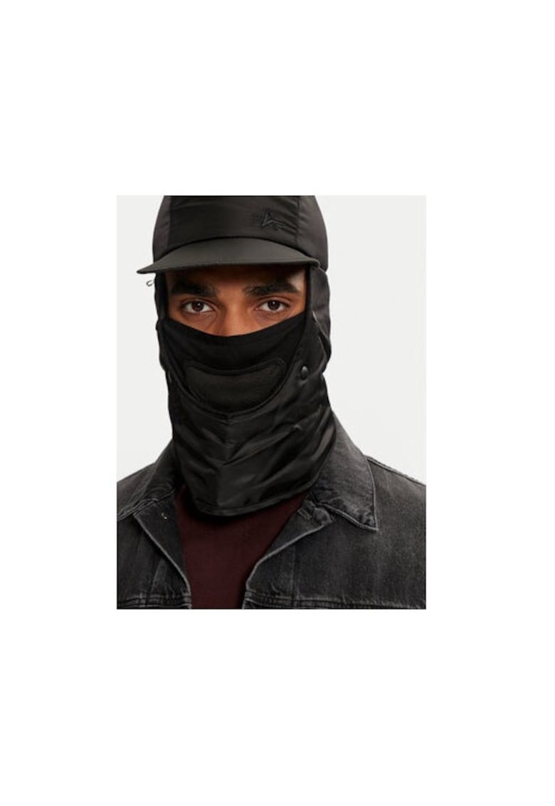 Sapca cu masca barbati -  negru