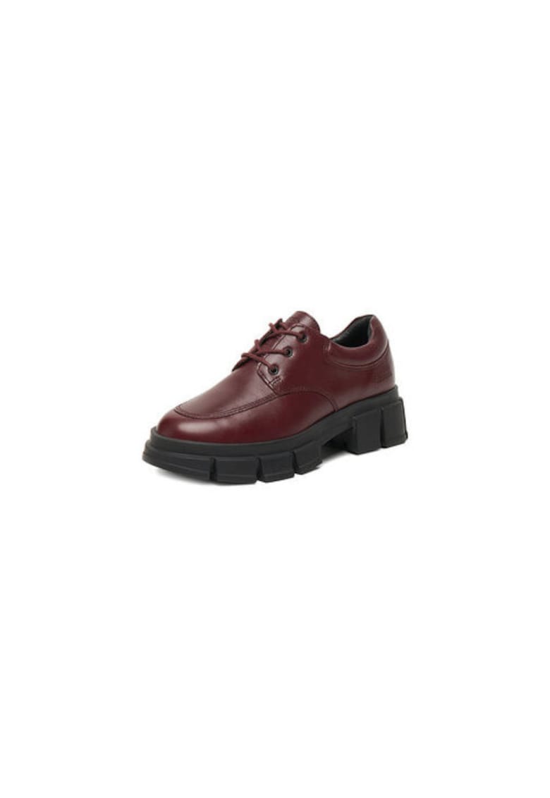 Pantofi pentru copii  EO-CI12-9092-09 - rosu - piele