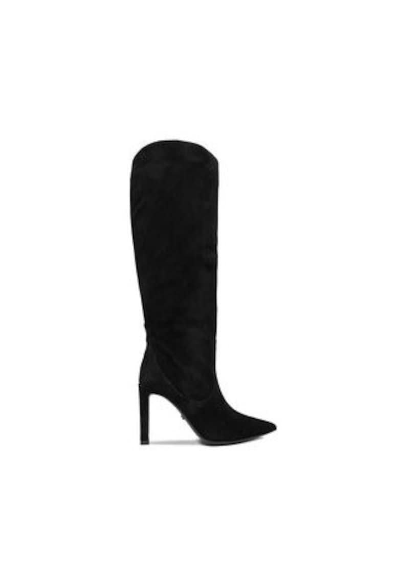 Cizme dama -  EO-GLC511-17-3613 - piele naturala - negru