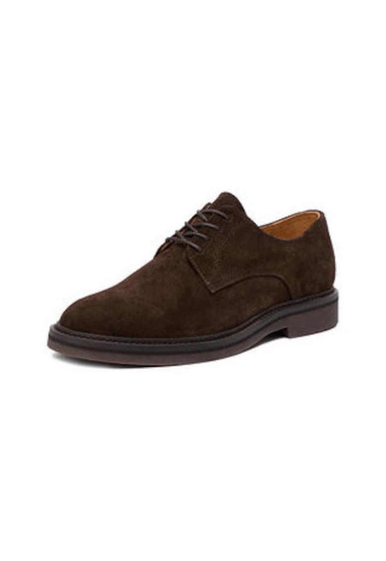 Pantofi barbati -  piele naturala - maro
