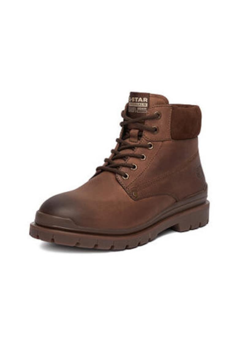 Ghete barbati  piele naturala - maro - fara model