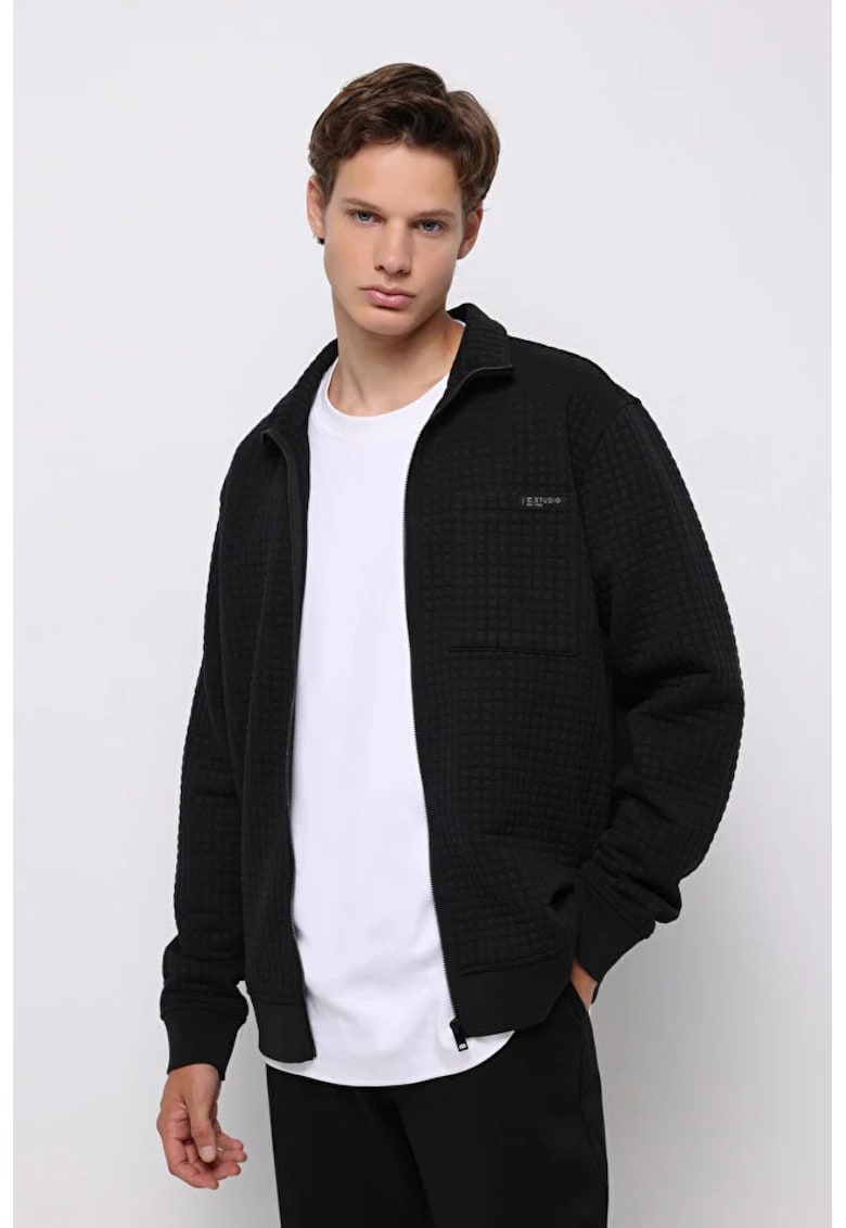 Jacheta barbati -  neagra - regular fit - Negru