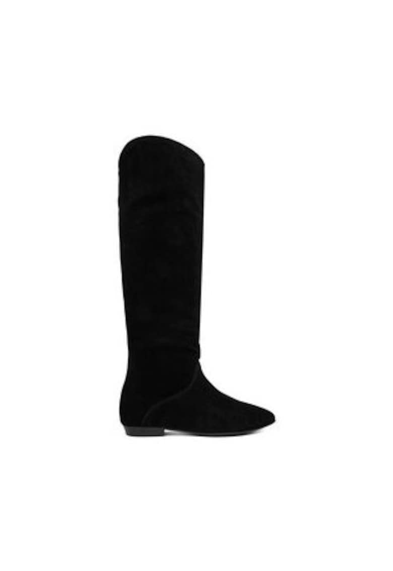 Cizme dama  EO-CELIA-60504-25 - negre - piele naturala