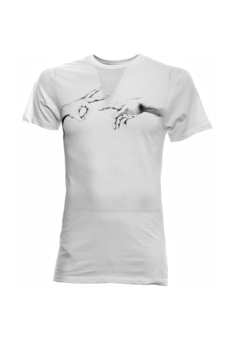 Tricou  Just The Tip barbati - Alb