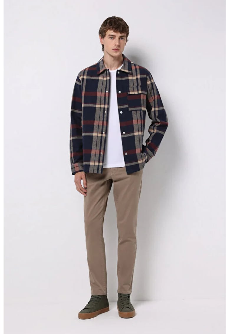 Pantaloni barbati  slim fit - bej - W32-L34 - Bej
