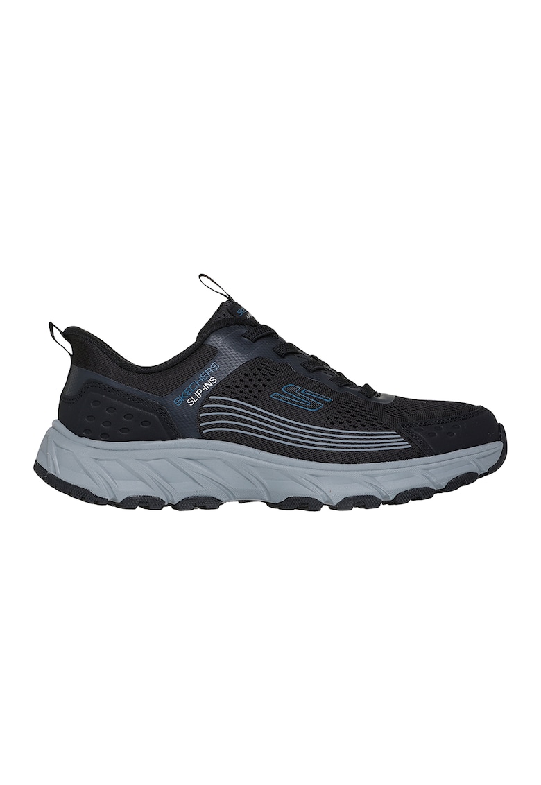 Pantofi slip-ins pentru drumetii Hill Crest 2.0 - Negru/Albastru prafuit