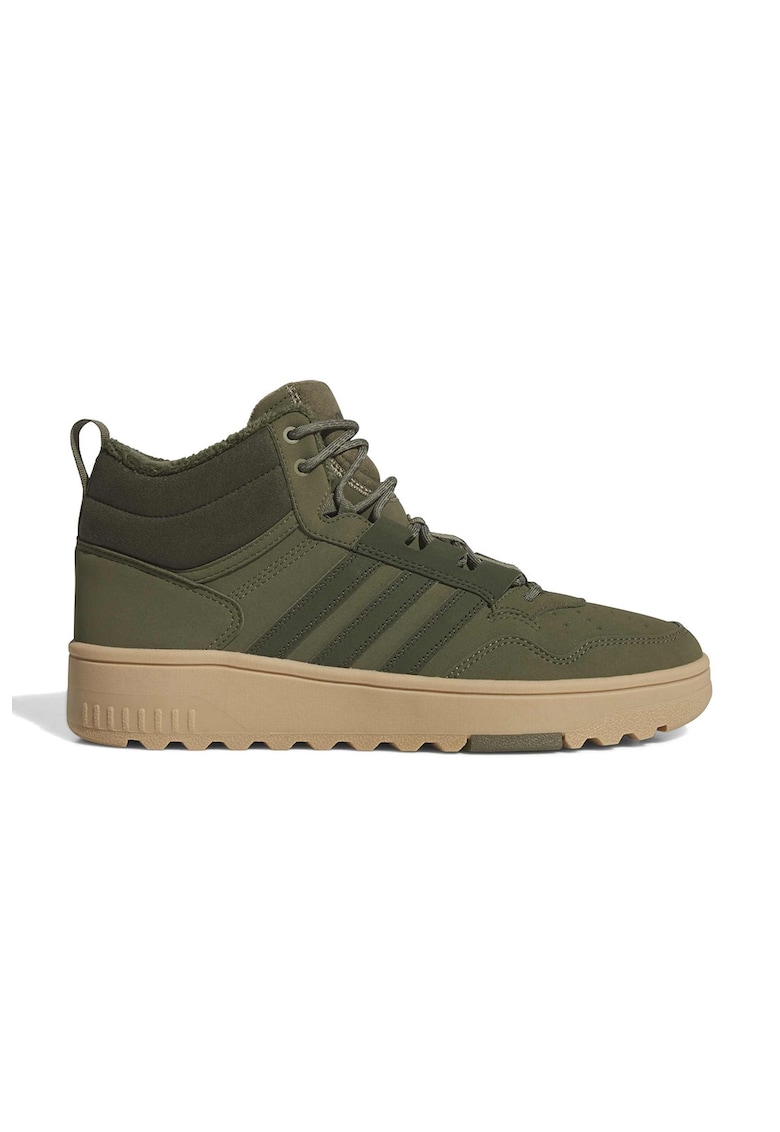 Pantofi sport mid-cut Hoops 4.0 de iarna - Kaki inchis