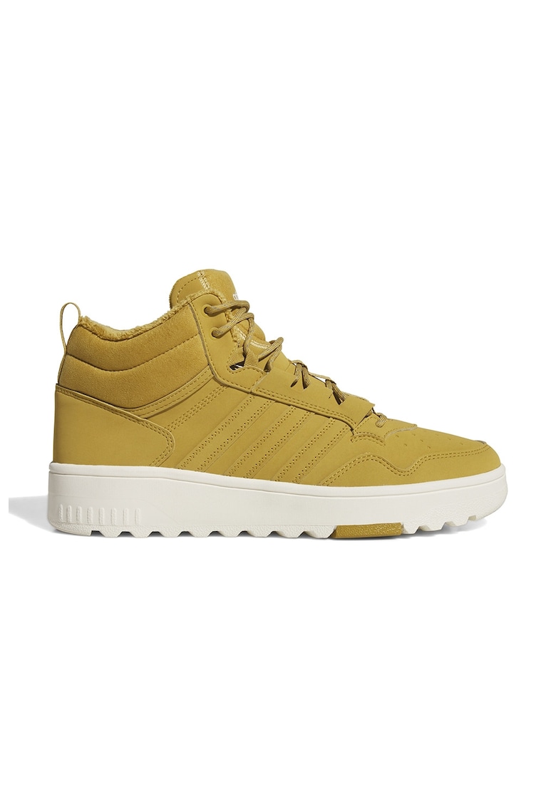 Pantofi sport mid-cut Hoops 4.0 de iarna - Galben mustar
