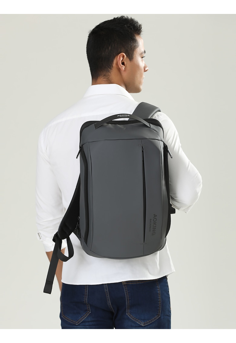 Rucsac cu buzunare multiple - Gri