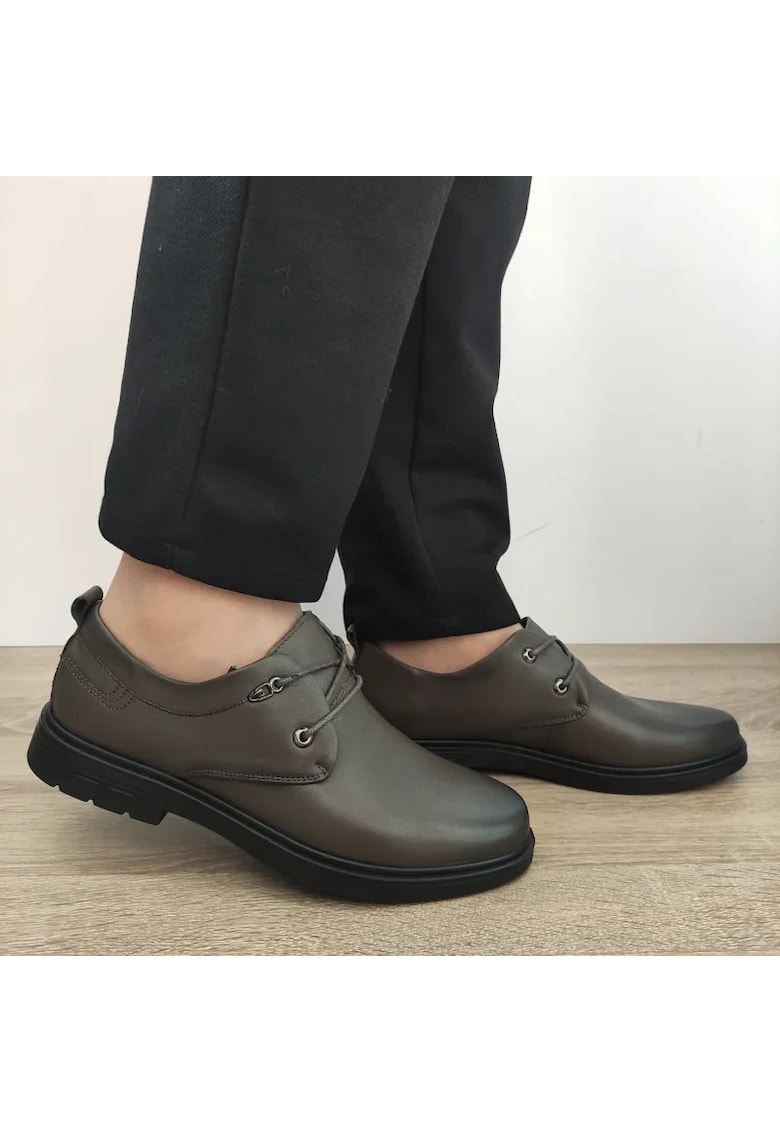 Pantofi Casual Barbati  88513 Gri - Gri - Gri