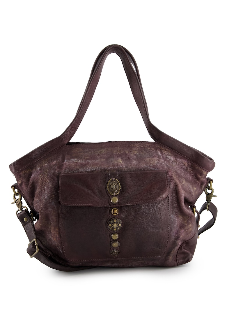 Geanta shopper din piele naturala