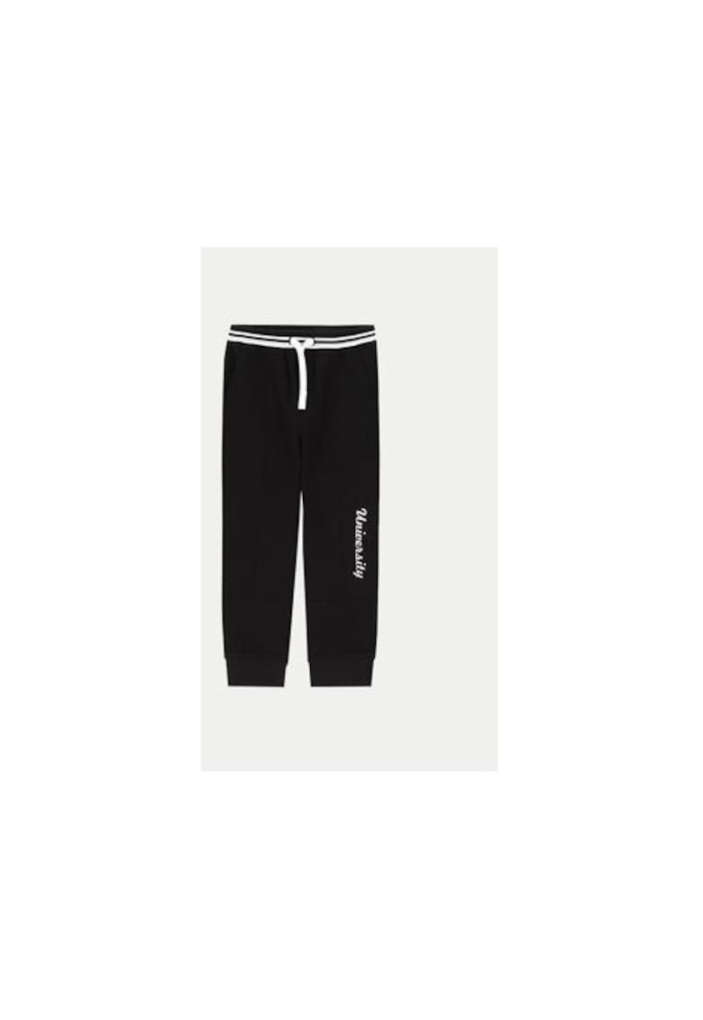 Pantaloni baieti -  304488344 - Bumbac/Poliester - 92 CM - Negru