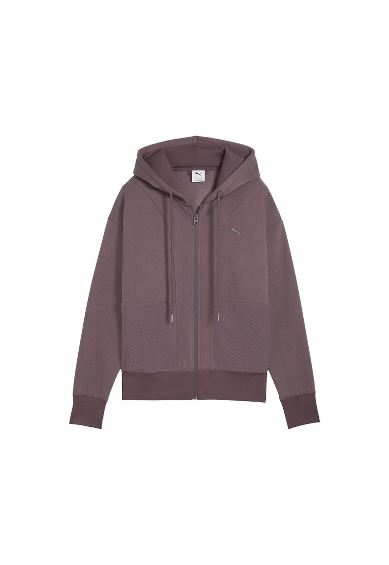 Bluza cu fermoar  HER Relaxed Full-Zip Hoodie FL-633011-88