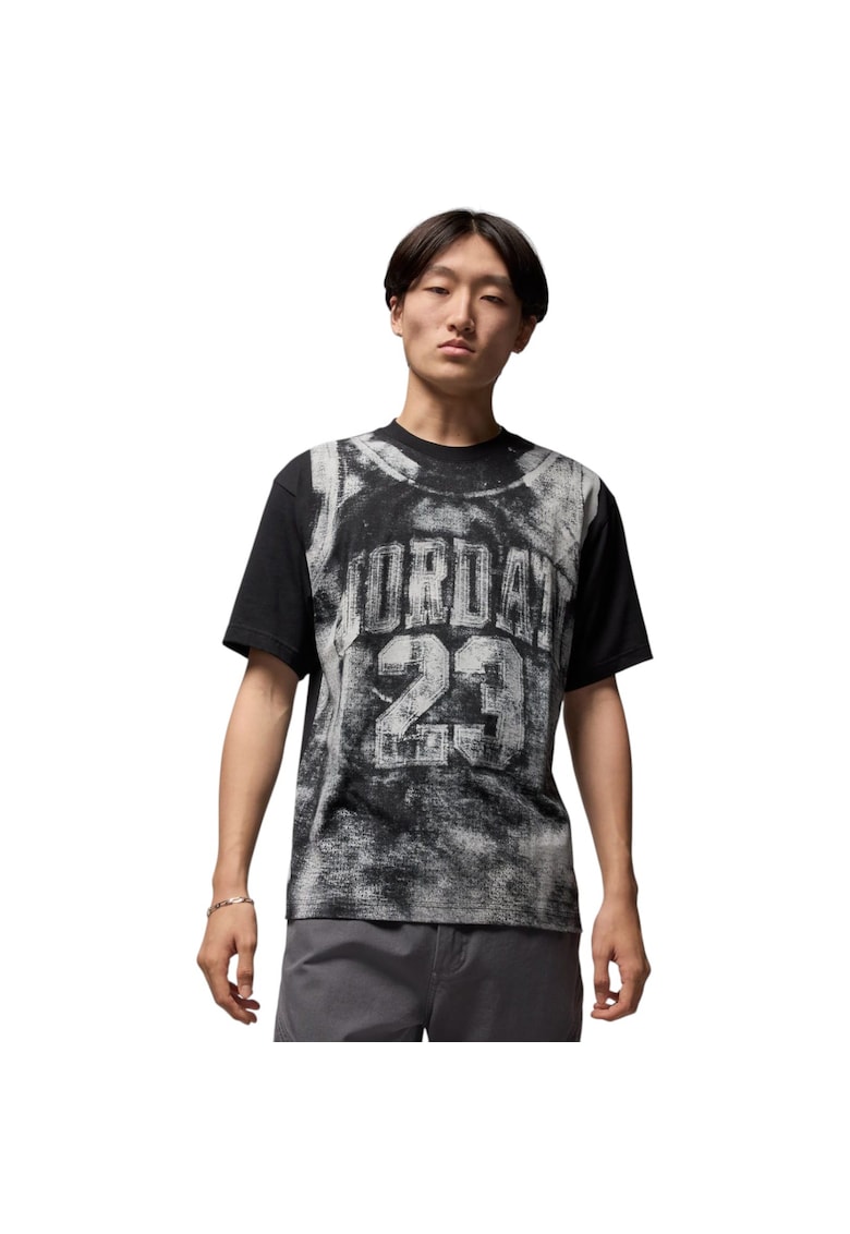 Tricou  Brooklyn Collegiate Graphic 48211 - Negru