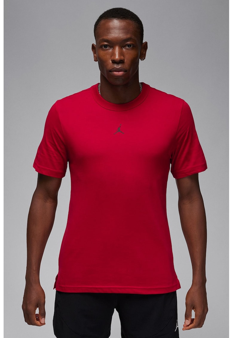 Tricou din amestec de bumbac pentru baschet Jordan - Rosu