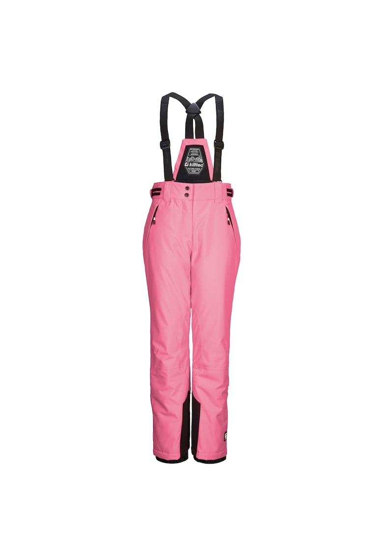 Pantaloni KSW 213 GRLS SKI PNTS - Roz neon