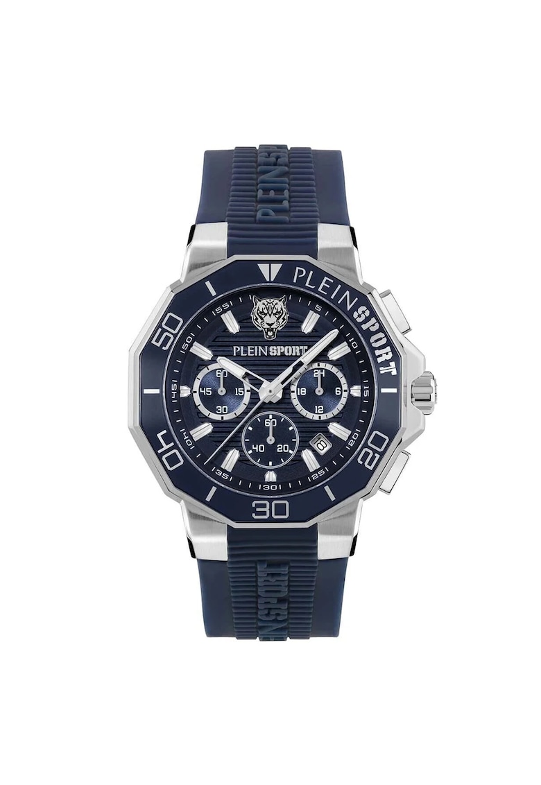Ceas barbatesc  carcasa Otel 46 mm - 5 ATM - Bleumarin