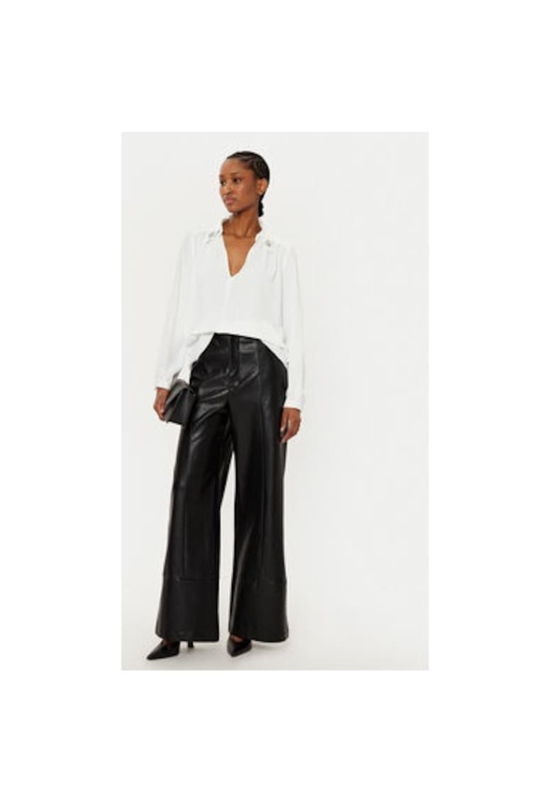 Pantaloni dama -  304931086 - Poliuretan - 40 EU - Negru