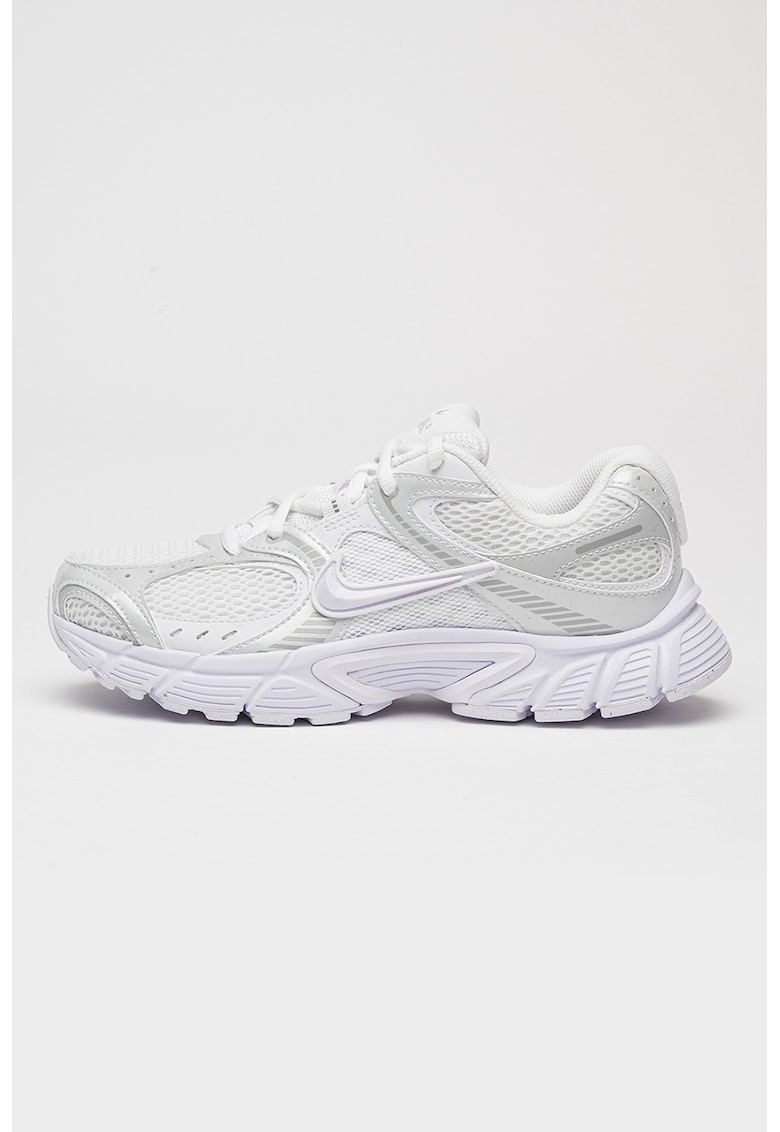 Pantofi sport V5 RNR cu detalii reflectorizante - Alb/Gri