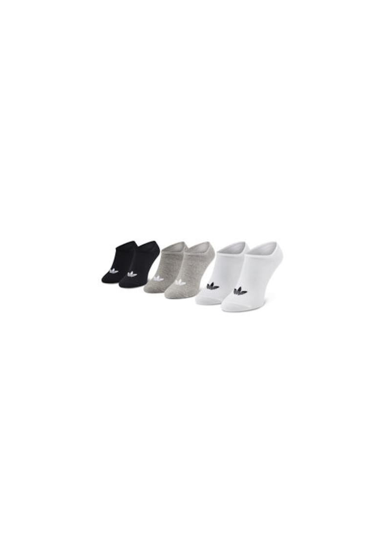 Set de sosete scurte unisex - cu logo - 3 perechi