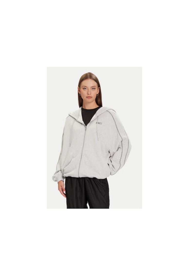 Hanorac sport dama -  gri - bumbac -