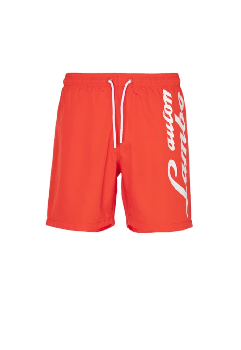 Costum de baie barbati -  Poliamida - Rosu