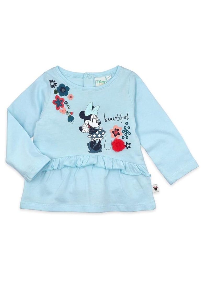 Bluza fete -  Bumbac - Albastru -