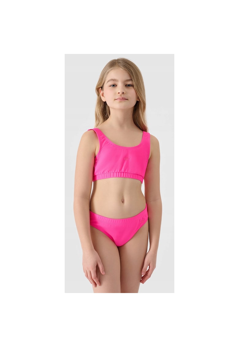 Costum de baie pentru fete  2 piese - roz