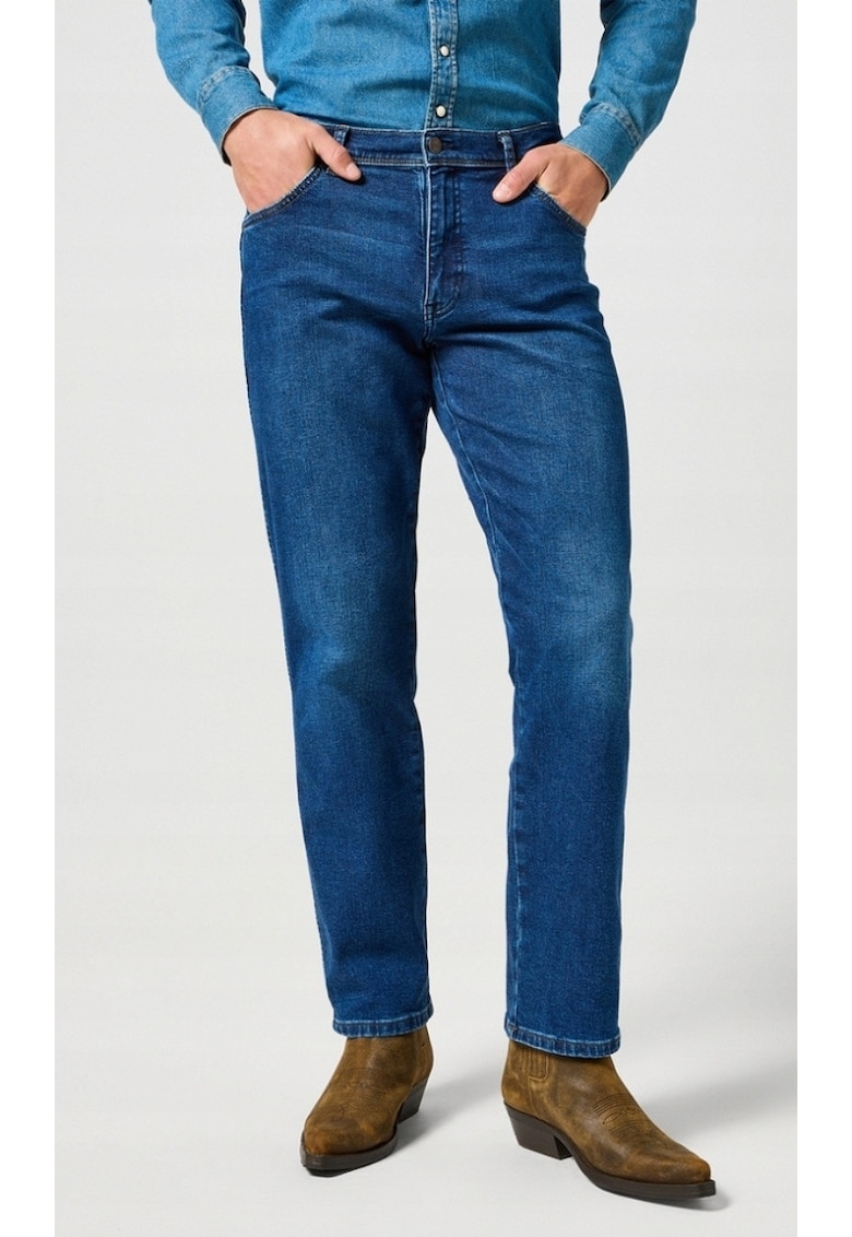 Blugi barbatesti  Texas Shadow - bumbac/elastan - albastru