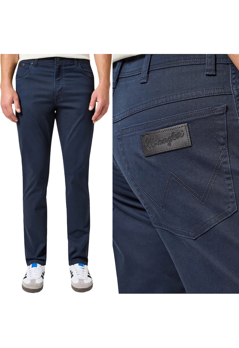 Pantaloni  Texas Slim - bleumarin închis - Albastru