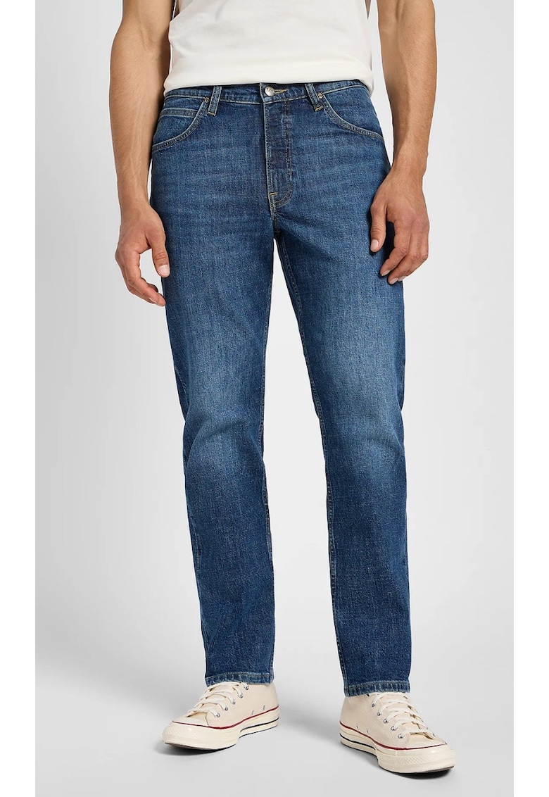 Blugi barbati  Brooklyn - regular fit - albastru - bumbac