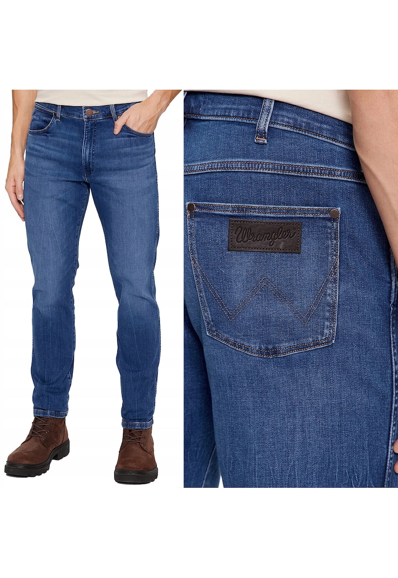 blugi  Larston - slim tapered - albastru - Albastru