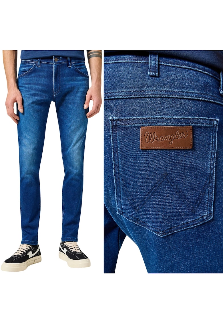 Blugi skinny bărbați  Bryson - Albastru