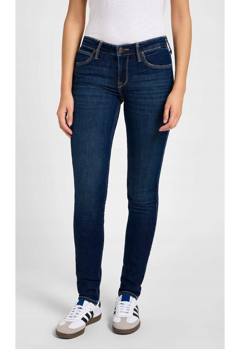 Blugi skinny dama  SCARLETT - bumbac/elastan - bleumarin