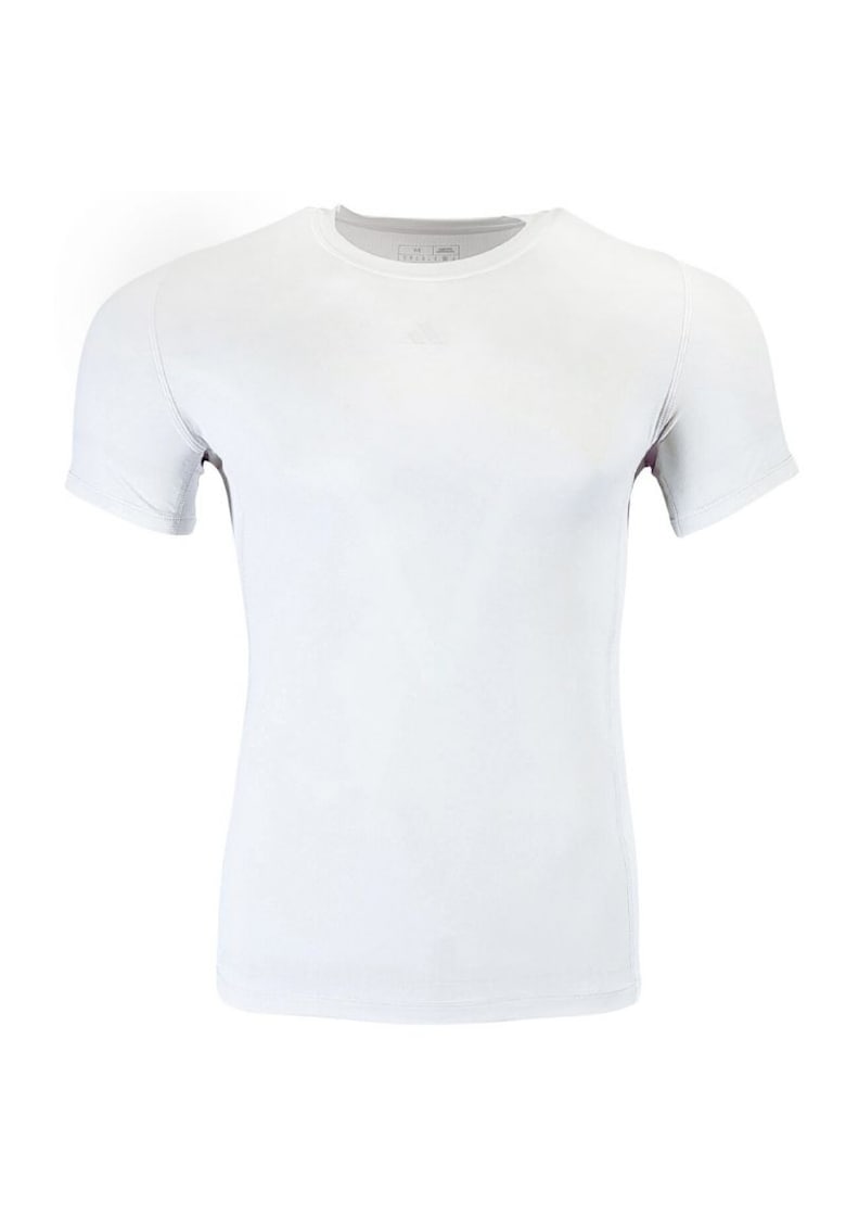 Tricou barbatesc  Techfit Aeroready - alb - material maneca scurta - Alb