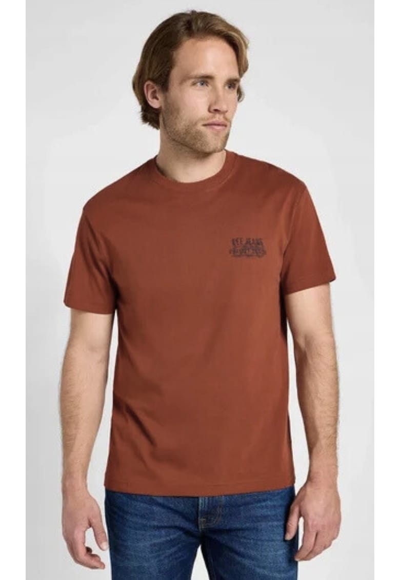 Tricou barbati  Relaxed Logo Tee - Maro