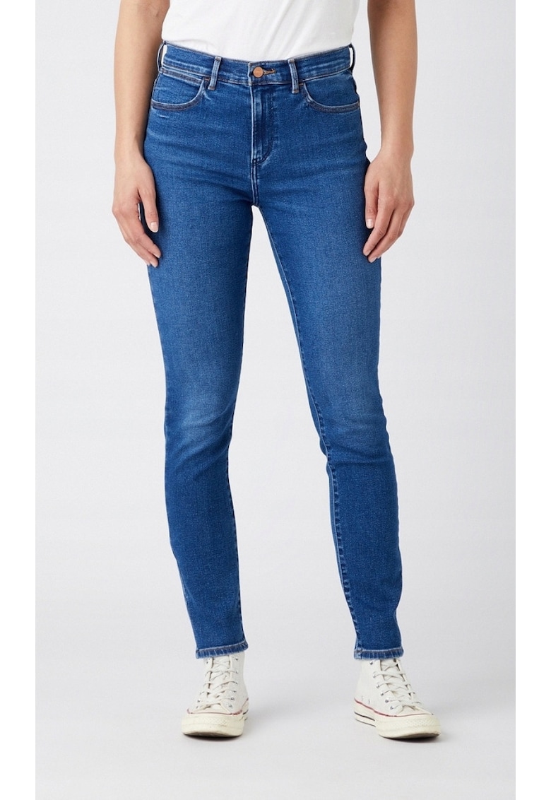 Blugi skinny dama Camelia -  bumbac/poliester/elastan - albastru