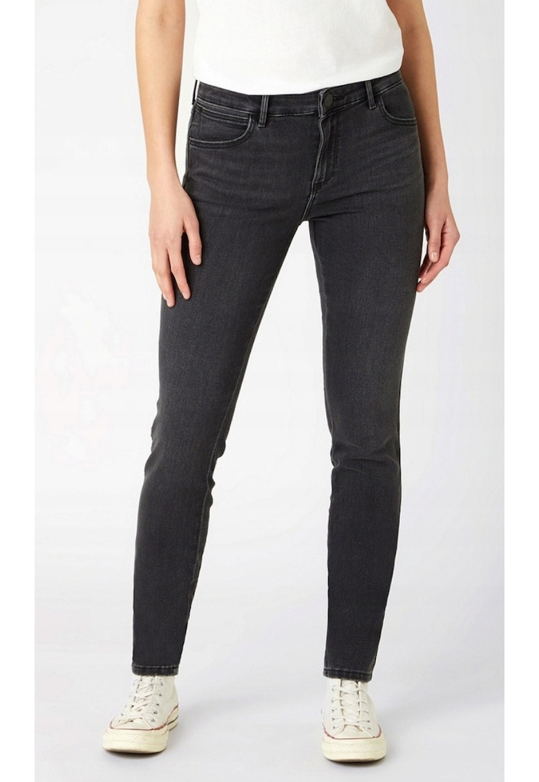 Blugi dama -  skinny - negru - bumbac - Negru