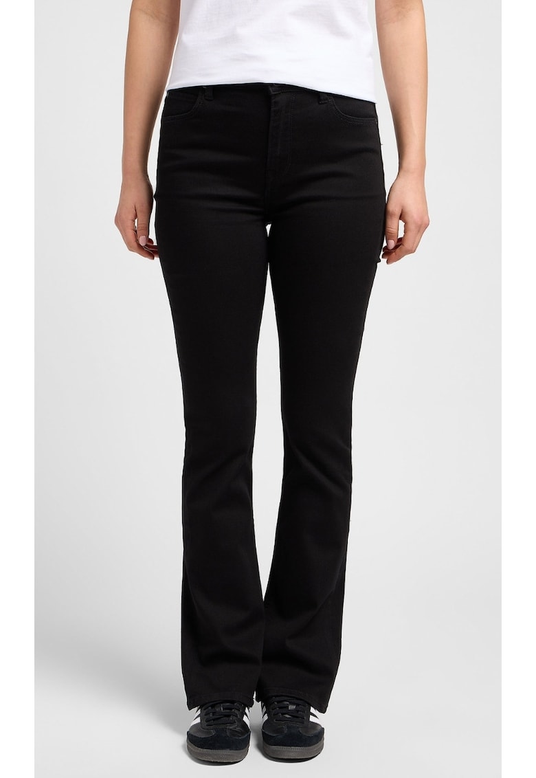Blugi dama L31TFS47 -  Bumbac - Negru -