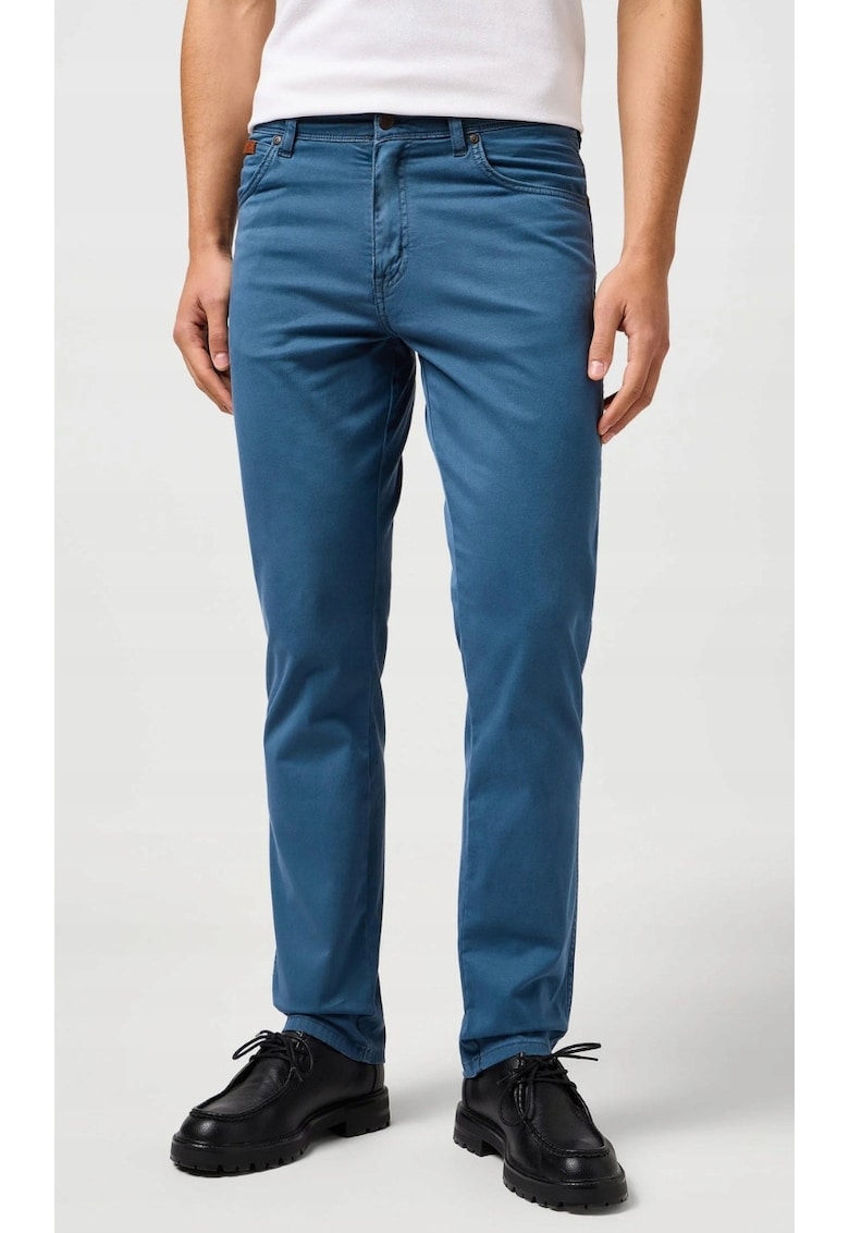 Blugi barbati  TEXAS SLIM - bumbac/elastan - albastru
